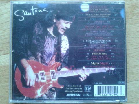 CD Carlos Santana Supernatural