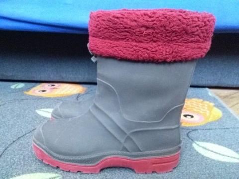 Buty kalosze ocieplane bardzo ciepłe Kamik rozm.4 (36) wkładka 22,5 cm