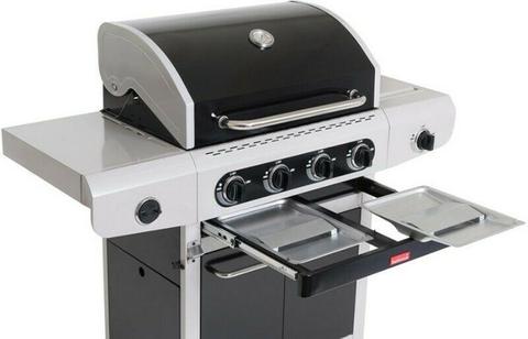 Grill gazowy Siesta 412 Black Barbecook Nowy FV Gwarancja wysyłka w całej Polsce