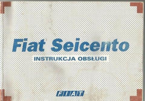 Fiat Seicento - Instrukcja Obsługi 1999