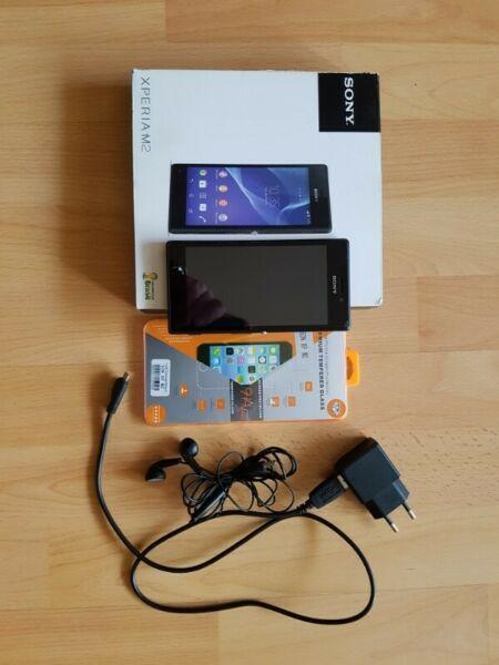 Sony Xperia M 2 jak nowy+zestaw ład,USB,słuch+szkło hartowane+etui