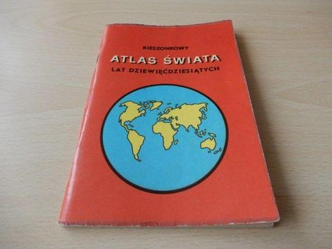 Kieszonkowy atlas świata lat dziewięćdziesiątych