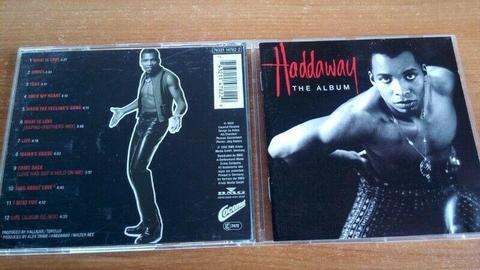 Haddaway ‎- The Album , 1993 , Germany CD SUPER STAN