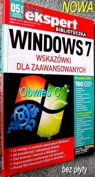 Książka WINDOWS - 7 wskazówki dla zaawansowanych