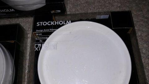 Ikea Stockholm talerzyki talerze NOWE nieużywane