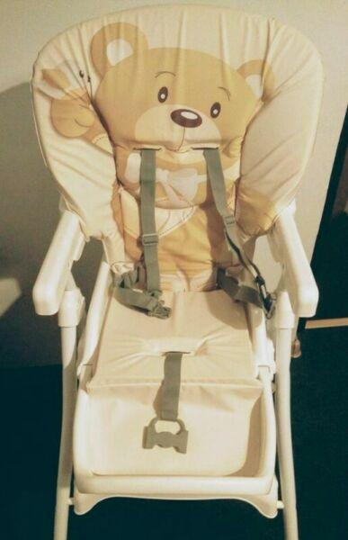 Krzesełko do karmienia CAM II MINI PLUS MIŚ