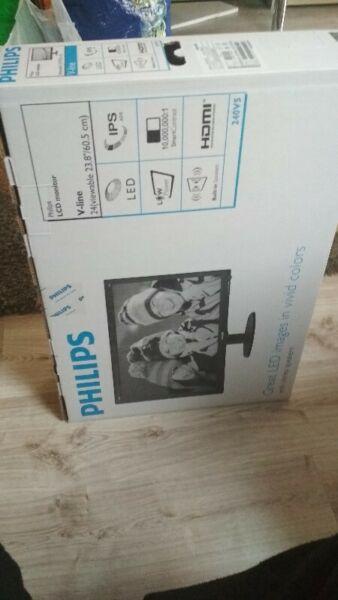 Monitor 24' Philips nowy
