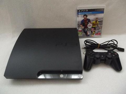 KONSOLA PS3 SLIM 250 GB+pad+gra