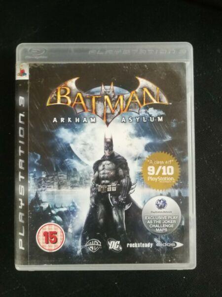 Batman Arkham Asylum ps3