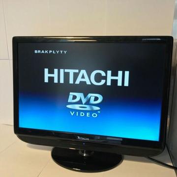 HITACHI L19D01UB Telewizor 19' LCD odtwarzacz DVD