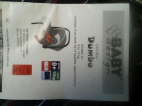 fotelik do samochodu - nosidełko