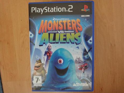 monsters vs. aliens gra na ps2 dla dzieci