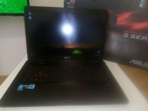 Asus ROG G771JW i7-4710HQ 16GB DDR3 GTX 4GB VRAM 17,3 led mat. IPS FHD