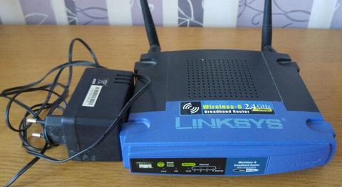Linksys Wireless-G Broadband WiFi Router WRT54GL