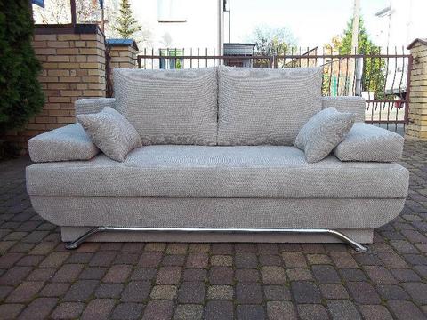 kanapa/sofa/150cm szerokie spanie/sprężyny/pojemnik-producent