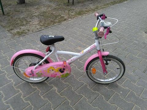 rower dla dziewczynki 16'