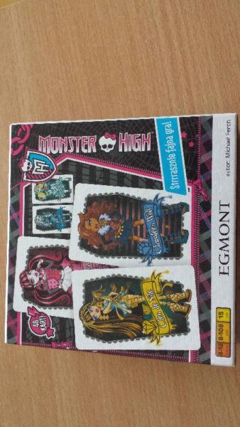 Gran karciana Monster High, Strrrasznie fajna gra! 48 kart