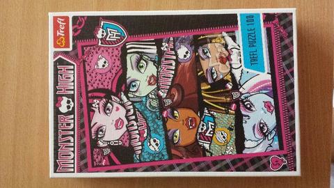 Puzle Monster High, Trefl, 100 elementów, dla dzieci od 5 lat