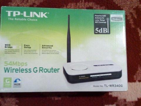 Router TP-Link TL-WR340G 54MBit/s
