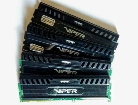 Patriot Viper 3, DDR3, 16 GB (4x4 GB),1600MHz, CL9 (PV316G160C9K)