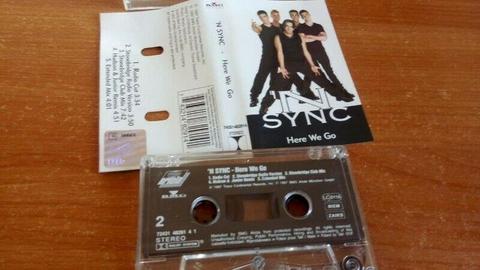 N Sync ‎- Here We Go , UNIKAT kaseta oryginalna 1997 rok