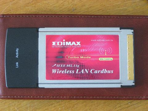 Karta sieciowa Edimax EW-7108PCg (PCMCIA)