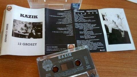 Kazik ‎- 12 Groszy , KASETA oryginalna hologram 1997 rok