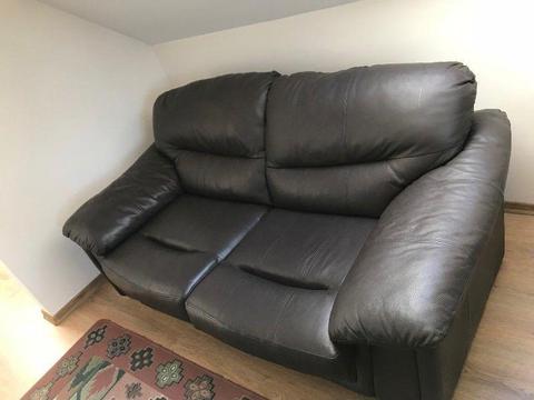 Sofa rozkładana 2 osobowa SKÓRA