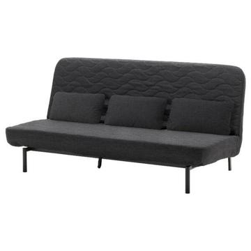 Sofa rozkładana IKEA - NYHAMN ANTRACYT + SKRZYNIA