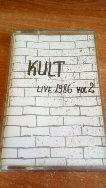 Kult ‎- Live 1986 Vol. 2 KASETA MAGNETOFONOWA 1991 rok
