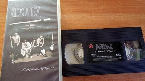 Metallica ‎- Cunning Stunts UNIKAT VHS VIDEO 1998 rok