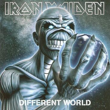 Iron Maiden - Different World CD+DVD nowy album w folii Promo Unikat