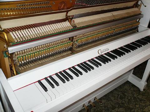 Pianino Calisia mode M113 - Białe stan idealny 3p. Gwarancja