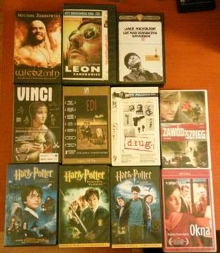 Kasety VHS Oryginalne, kupione w sklepie. Okazja!