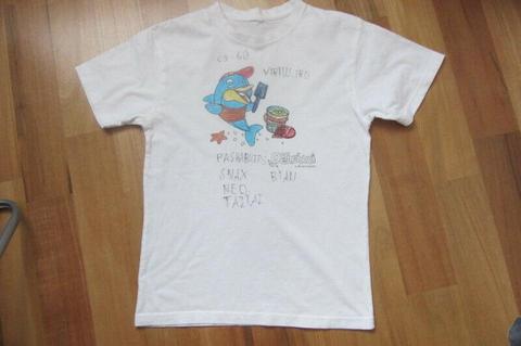 wakacyjna bluzka, koszulka, tshirt, bluzka, 140/146