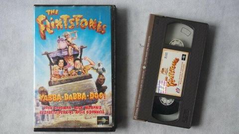 Film The Flintstones na kasecie VHS wideo